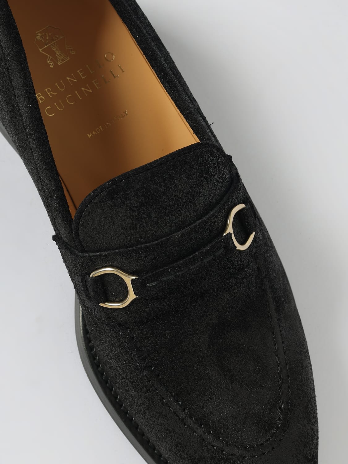 BRUNELLO CUCINELLI LOAFERS: Brogue shoes men Brunello Cucinelli, Black - Img 4