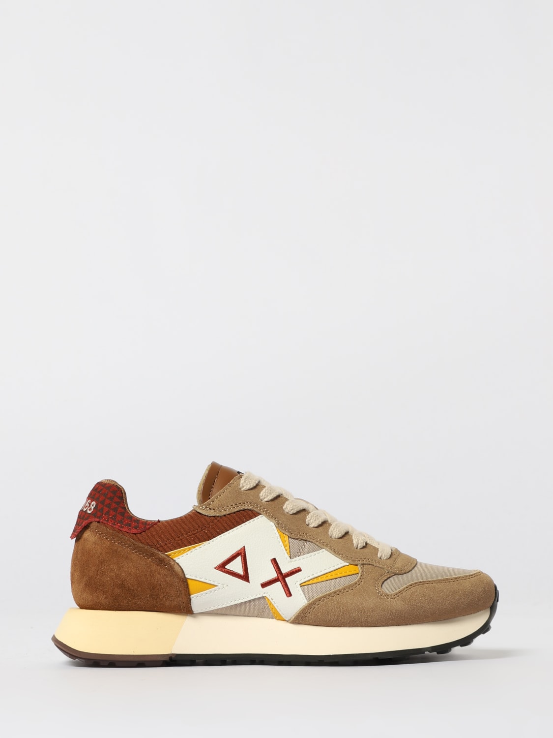 SUN68 SNEAKERS: Sneakers men SUN68, Beige - Img 1