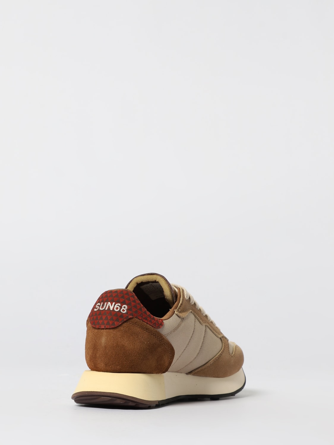 SUN68 SNEAKERS: Sneakers men SUN68, Beige - Img 3
