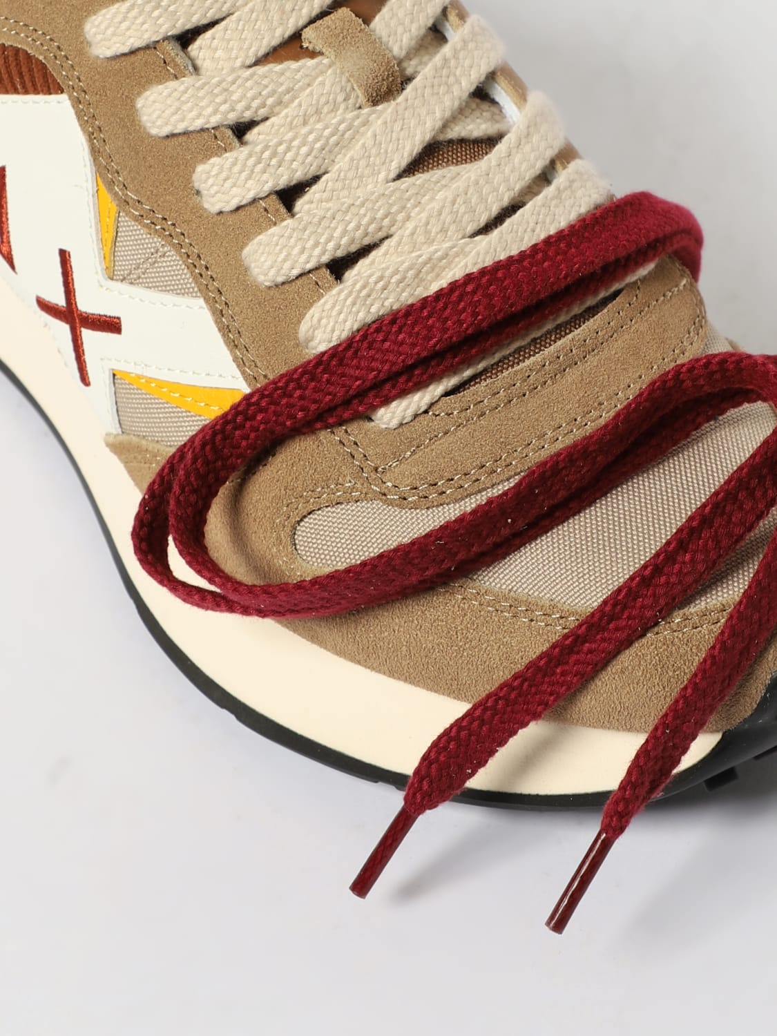 SUN68 SNEAKERS: Sneakers men SUN68, Beige - Img 4