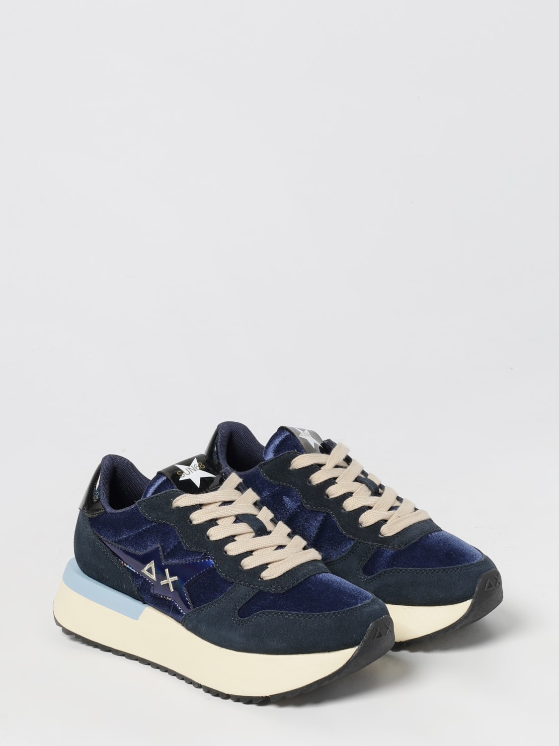 SUN68 SNEAKERS: Sneakers damen SUN68, Blau - Img 2