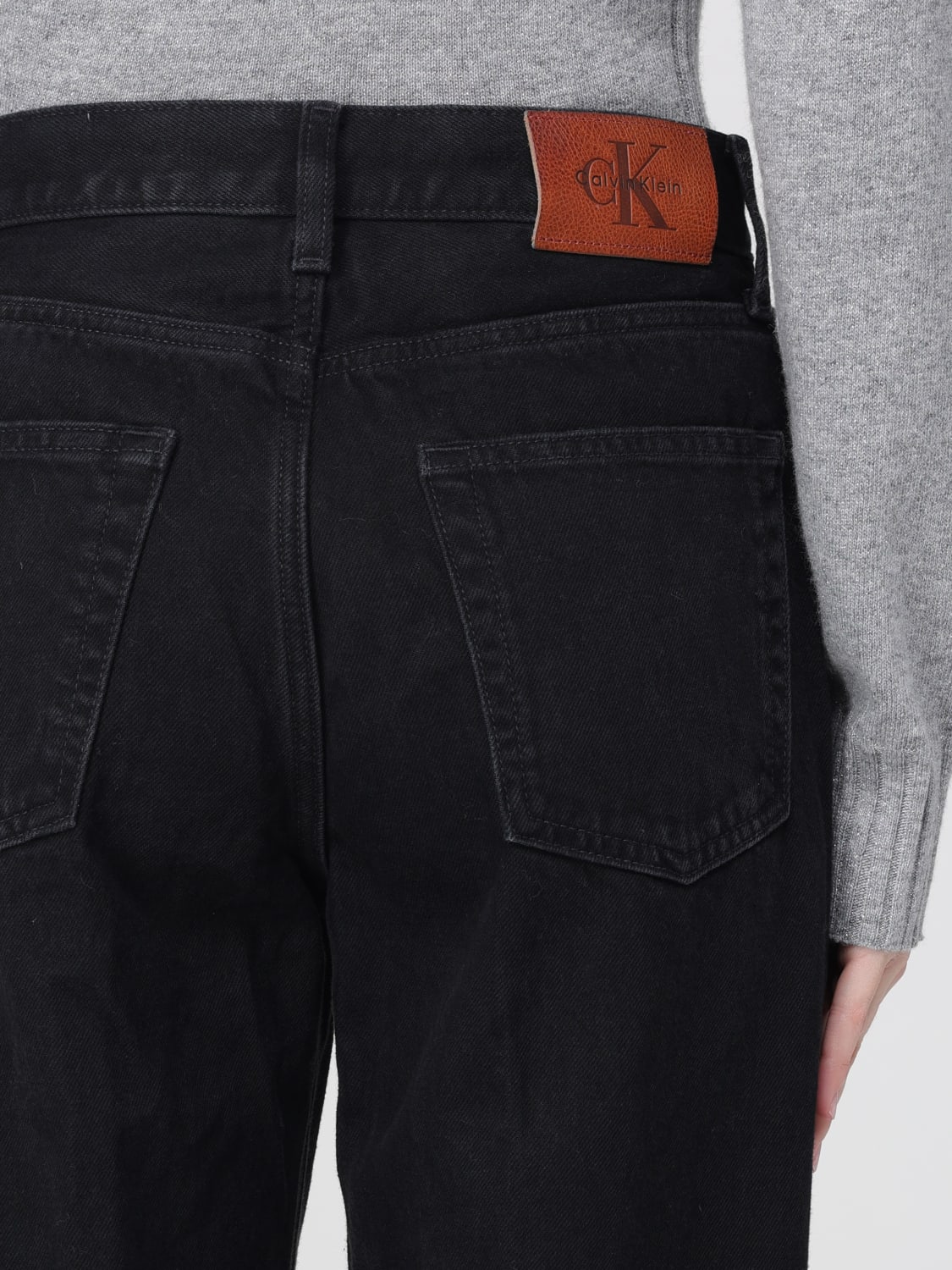 CALVIN KLEIN JEANS VAQUEROS: Vaqueros mujer Calvin Klein Jeans, Negro - Img 3