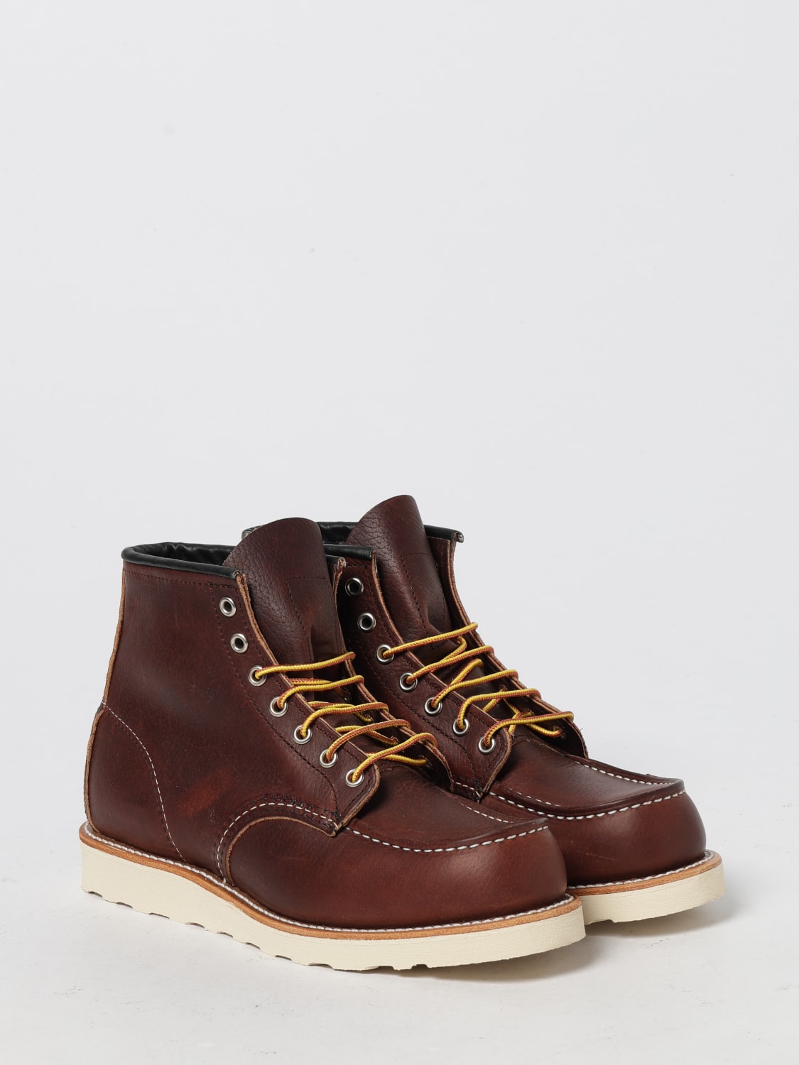 RED WING STIVALETTI: Stivaletto Red Wing in pelle martellata , Marrone - Img 2