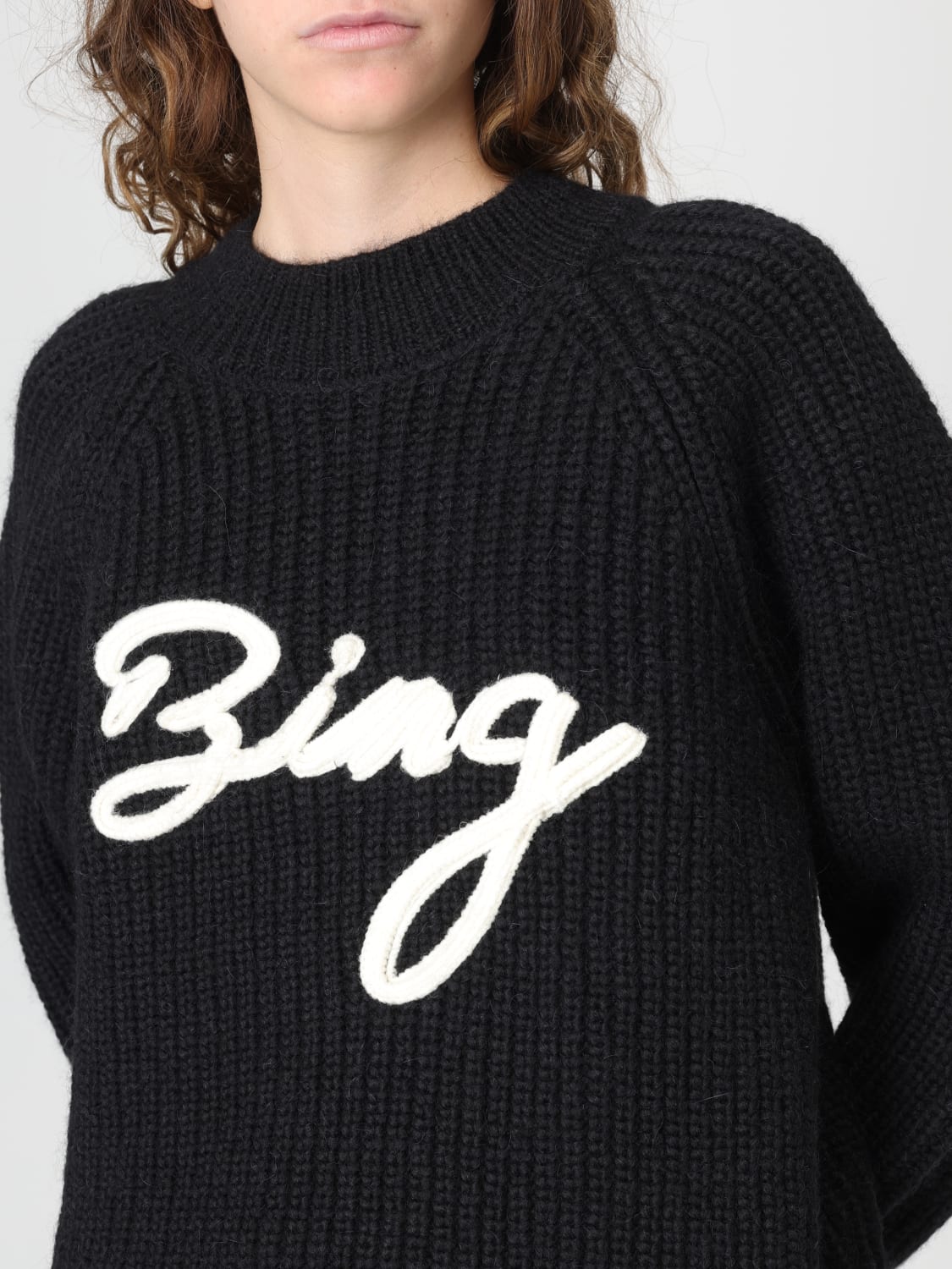 ANINE BING PULLOVER: Pullover damen Anine Bing, Schwarz - Img 3