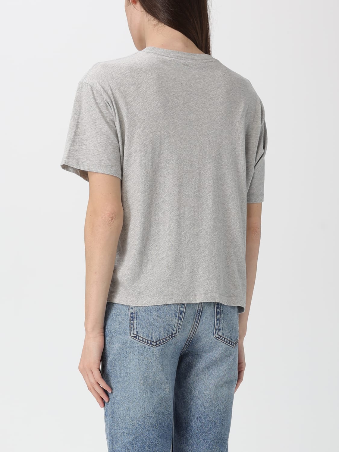 ANINE BING T-SHIRT: T-shirt femme Anine Bing, Gris - Img 2