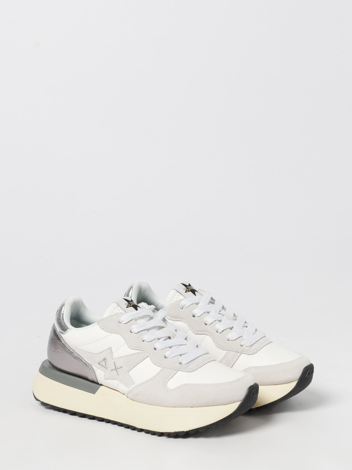 SUN68 BASKETS: Baskets femme SUN68, Blanc - Img 2