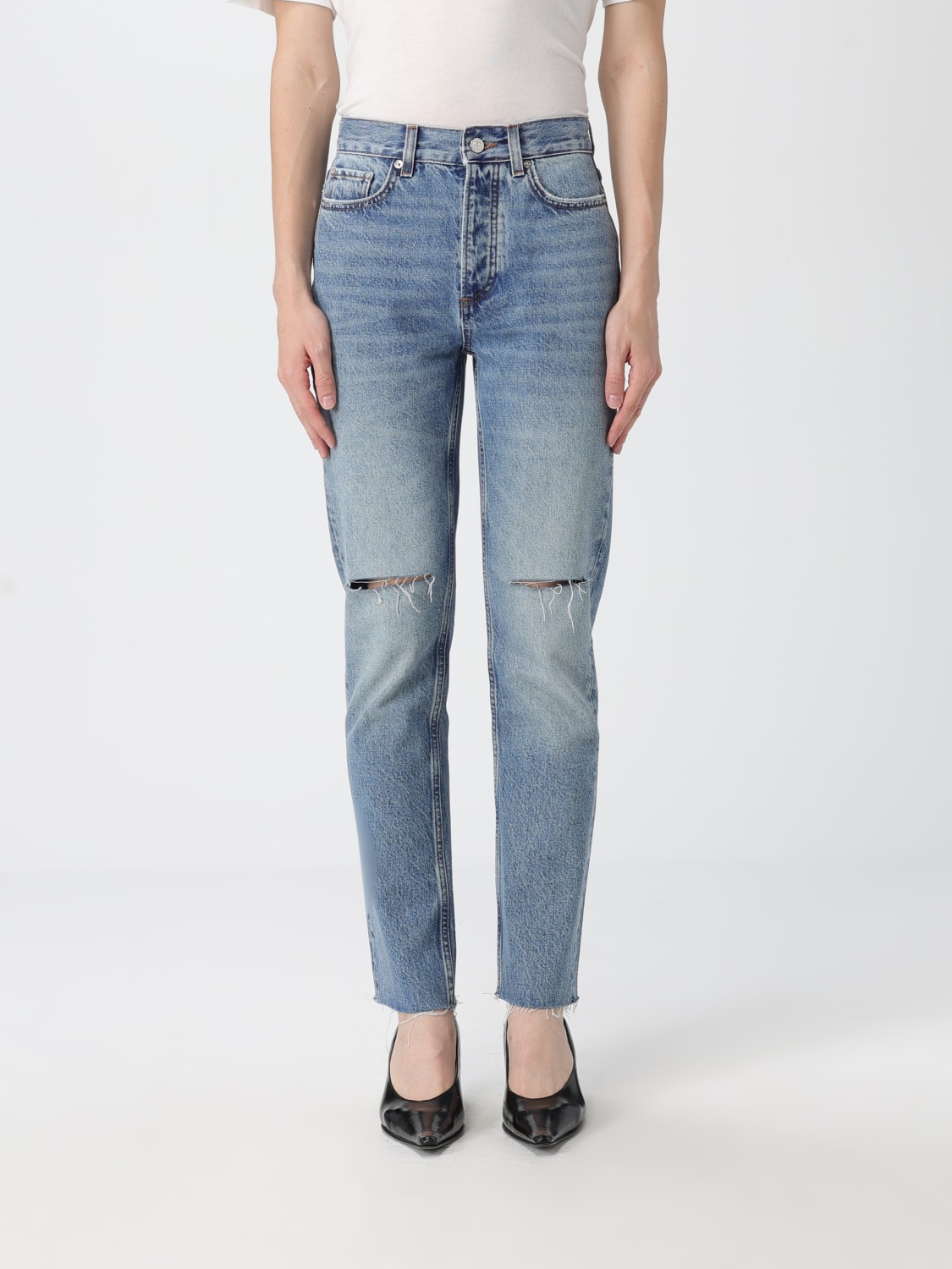 ANINE BING JEANS: Anine Bing women's jeans, Blue - Img 1