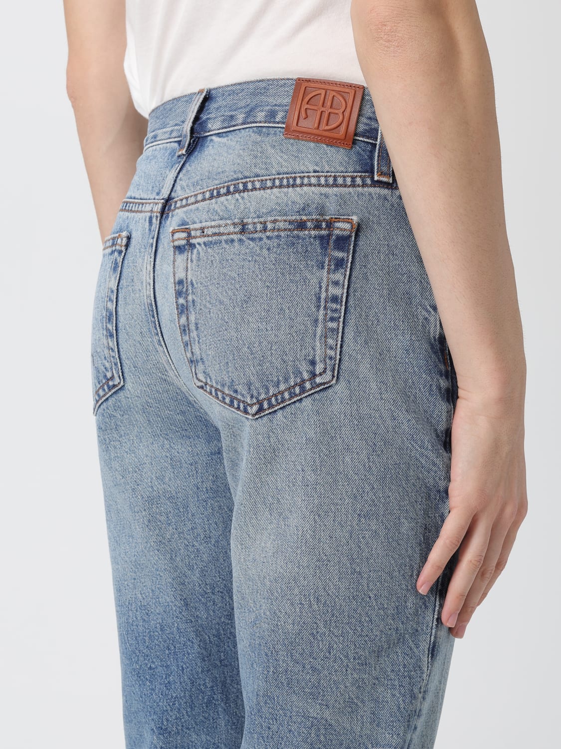 ANINE BING JEANS: Anine Bing women's jeans, Blue - Img 4