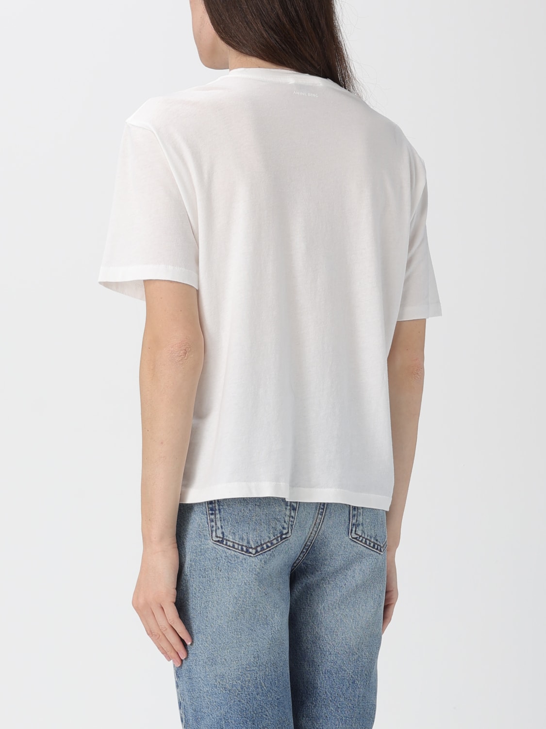 ANINE BING Tシャツ: Tシャツ レディース Anine Bing, ホワイト - Img 3