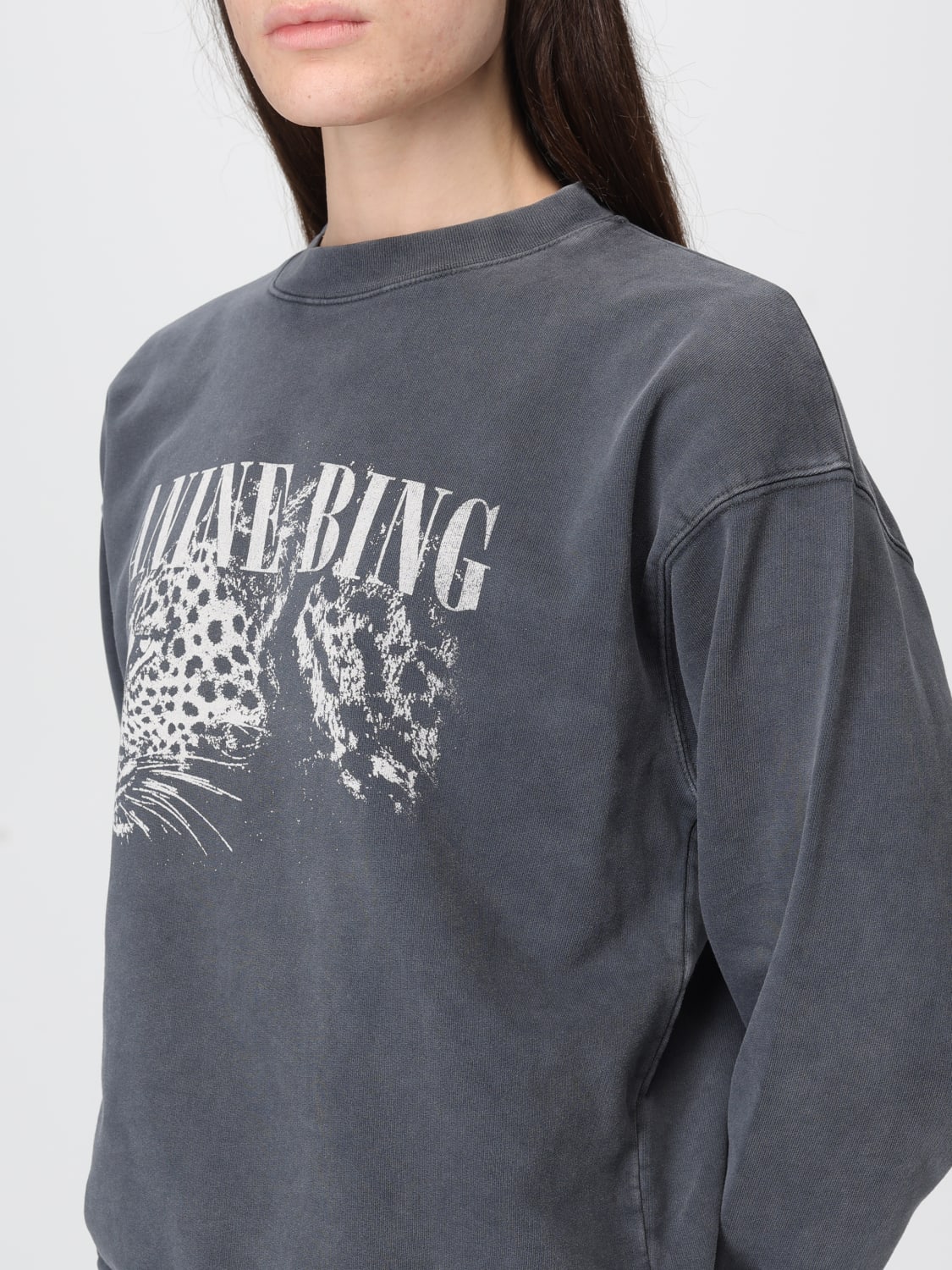 ANINE BING SWEATSHIRT: Sweatshirt woman Anine Bing, Black - Img 4