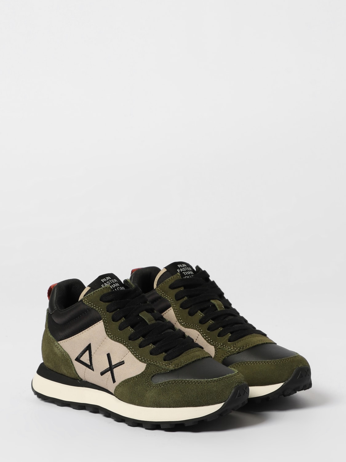 SUN68 SNEAKERS: Sneakers men SUN68, Green - Img 2