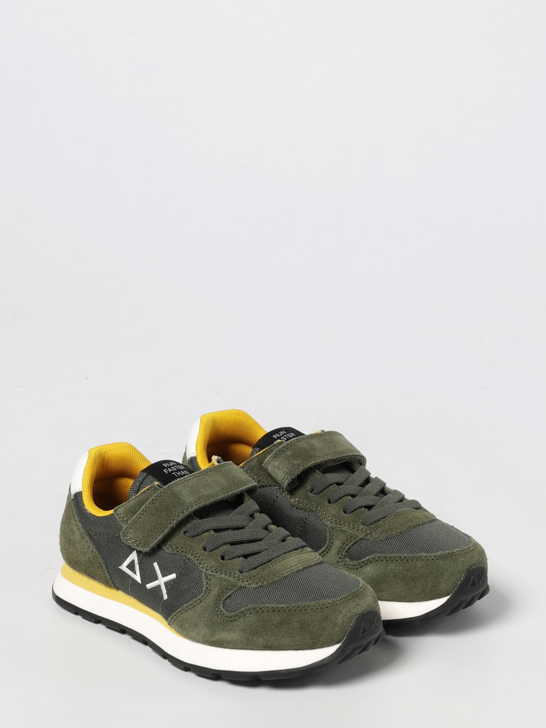 SUN68 スニーカー: スニーカー ボーイ SUN68, グリーン - Img 2