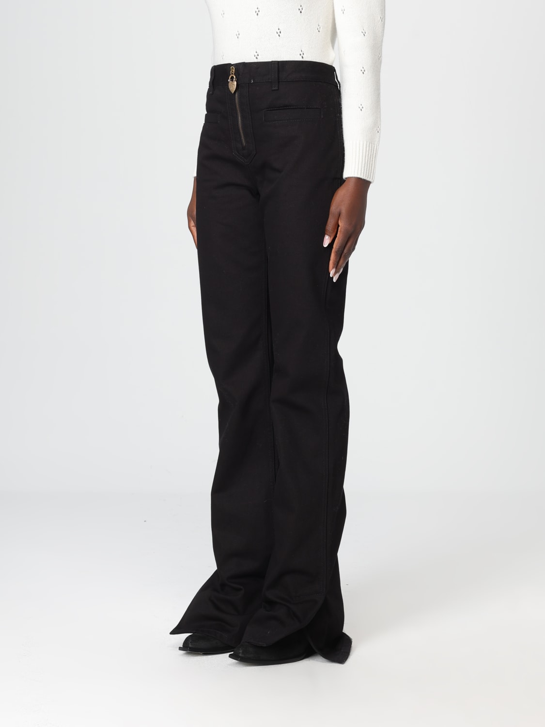 CHLOÉ JEANS: Jeans damen ChloÉ, Schwarz - Img 4