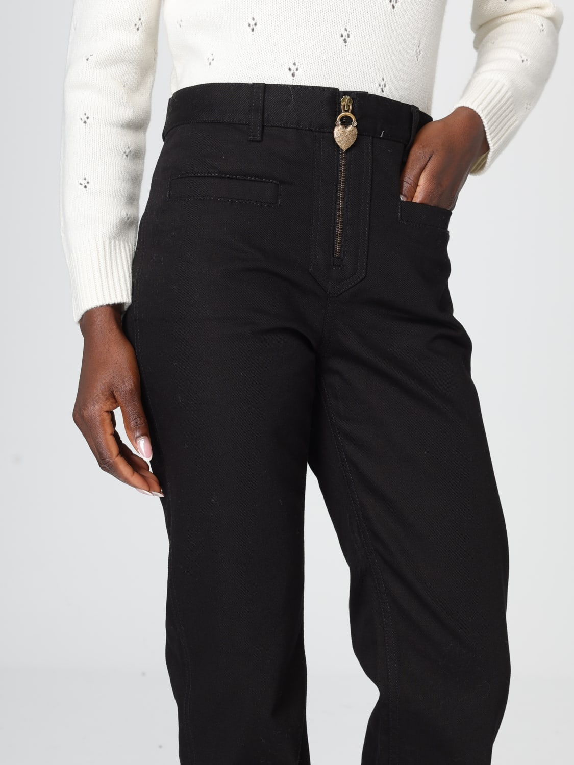 CHLOÉ JEANS: Jeans damen ChloÉ, Schwarz - Img 5