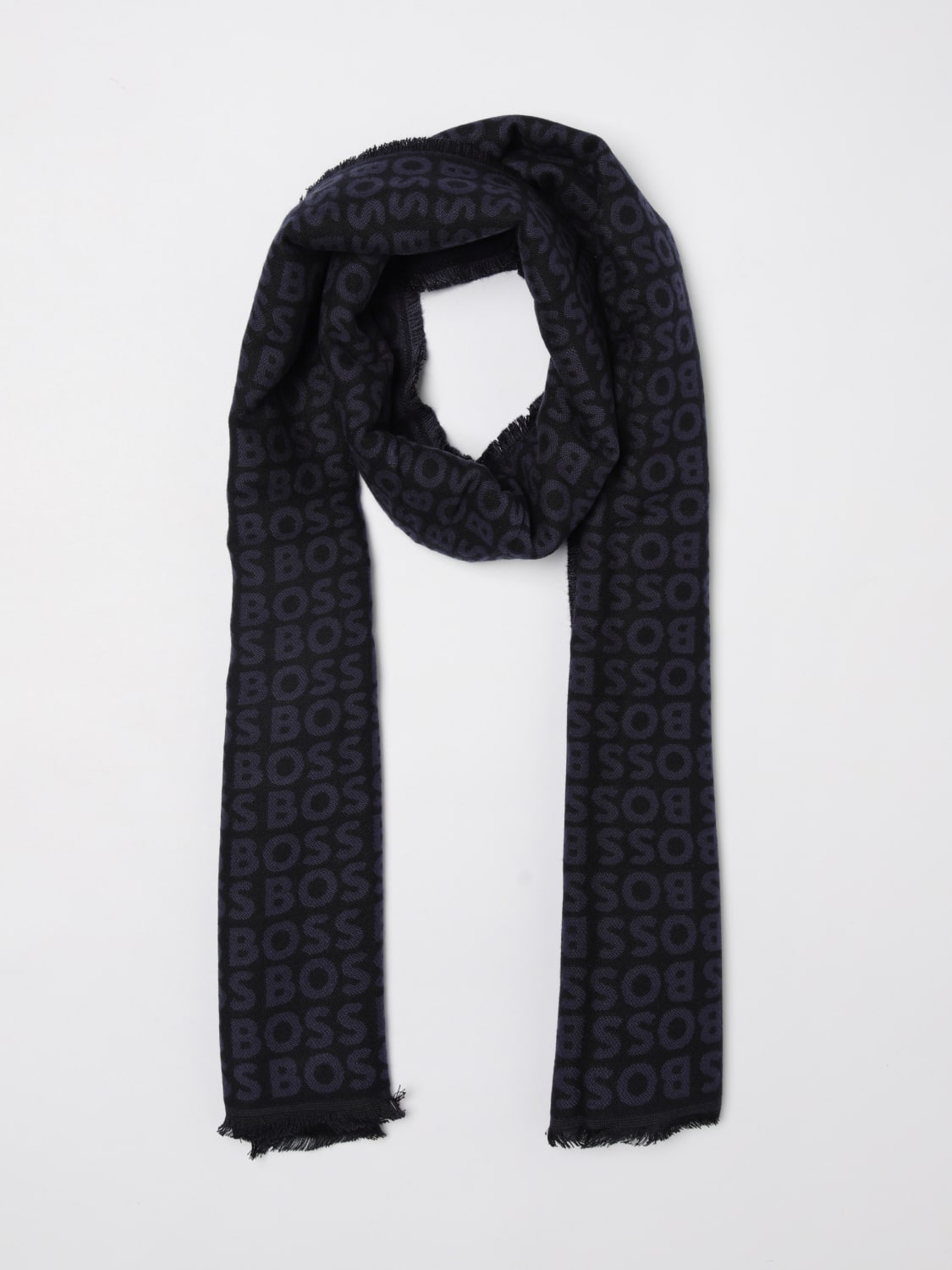 BOSS SCARF: Scarf men Boss, Blue - Img 2