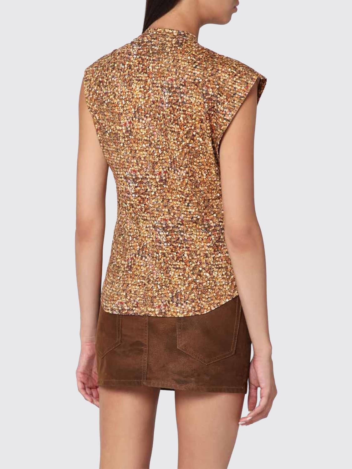 ISABEL MARANT TOP: T-shirt damen Isabel Marant, Ocker - Img 3