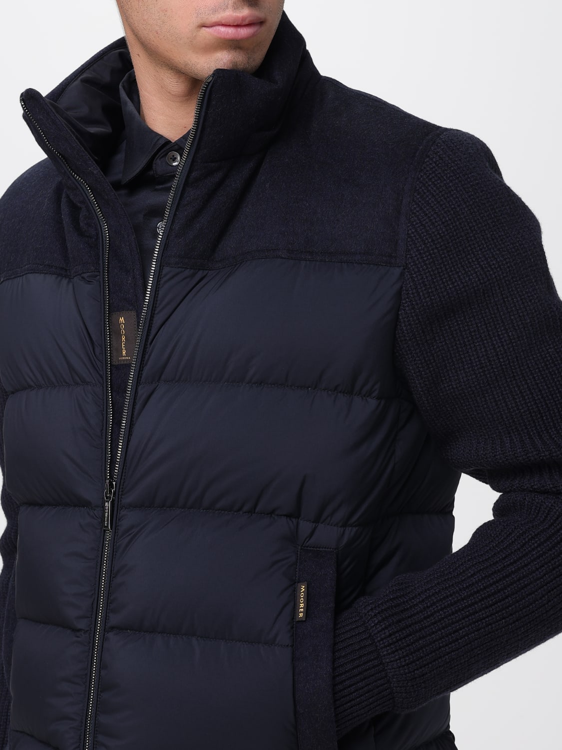 MOORER VESTE: Blazer homme Moorer, Bleu - Img 4