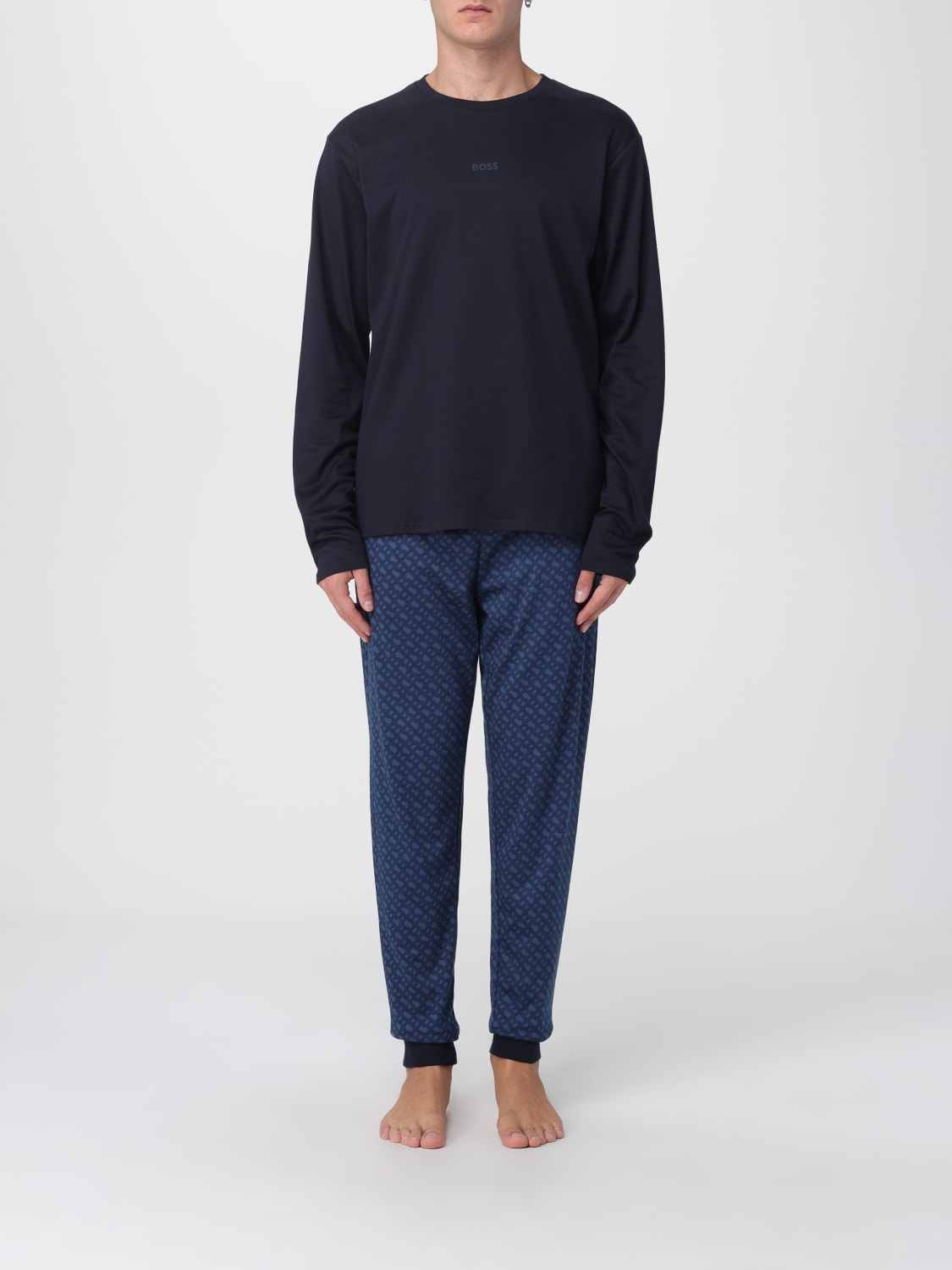 BOSS LOUNGEWEAR: Pajamas men Boss, Blue - Img 2