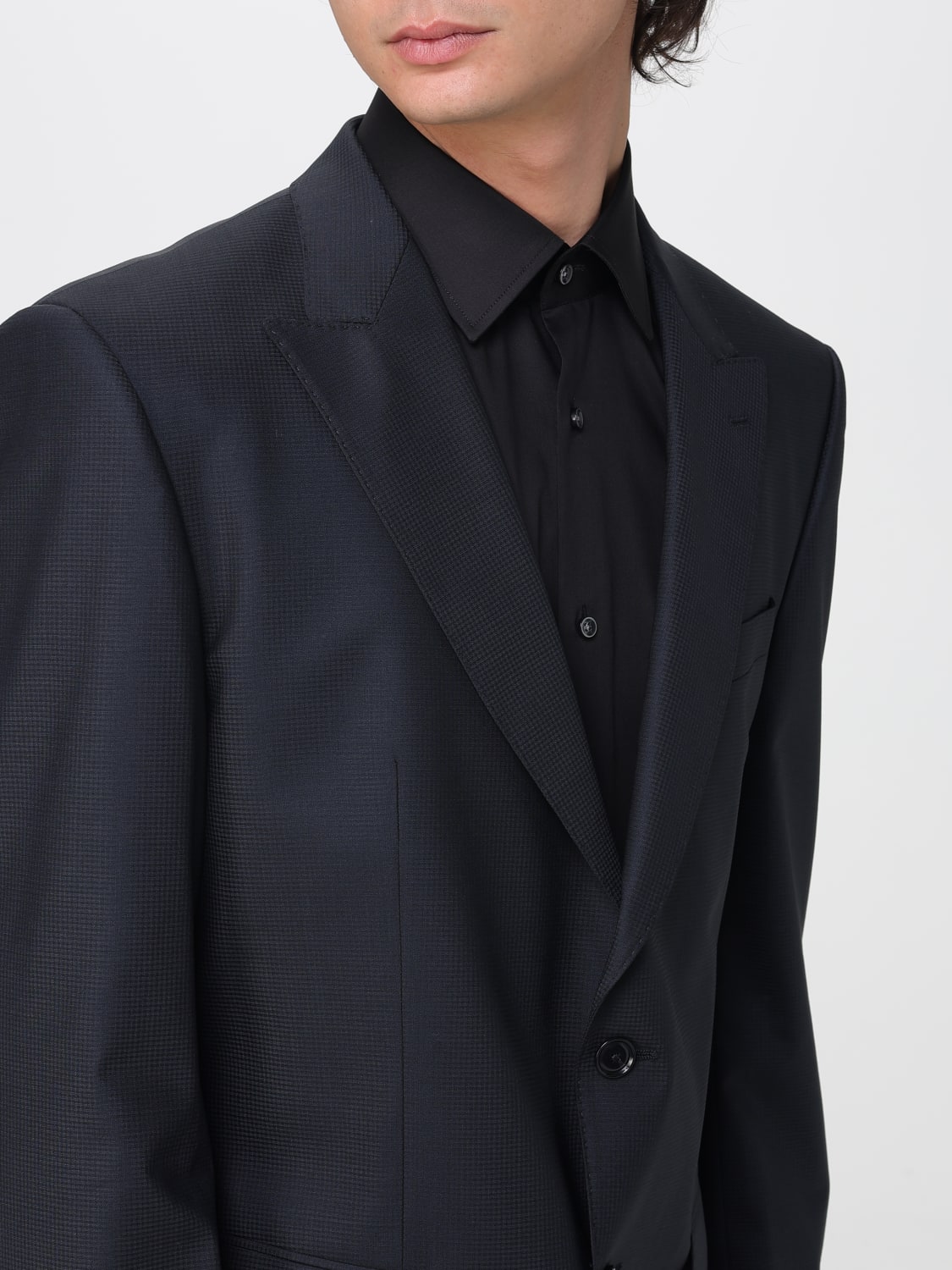 BOSS TRAJE: Chaqueta hombre Boss, Negro - Img 5