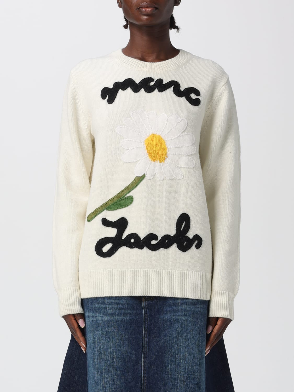 MARC JACOBS PULLOVER: Pullover damen Marc Jacobs, Weiß - Img 1