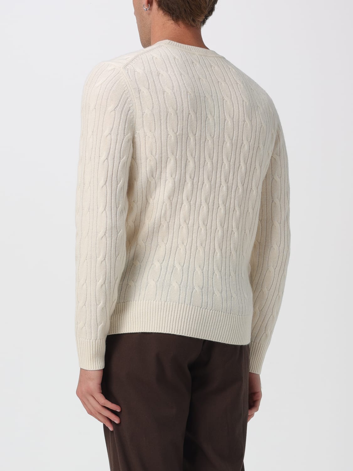 BOSS SWEATER: Sweater men Boss, White - Img 2
