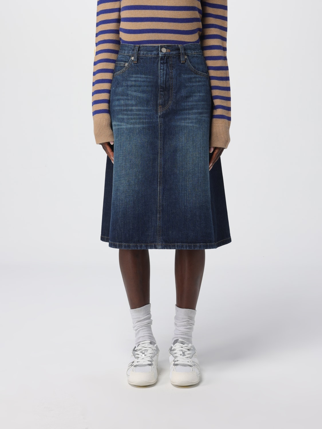 MARC JACOBS SKIRT: Skirt woman Marc Jacobs, Denim - Img 1