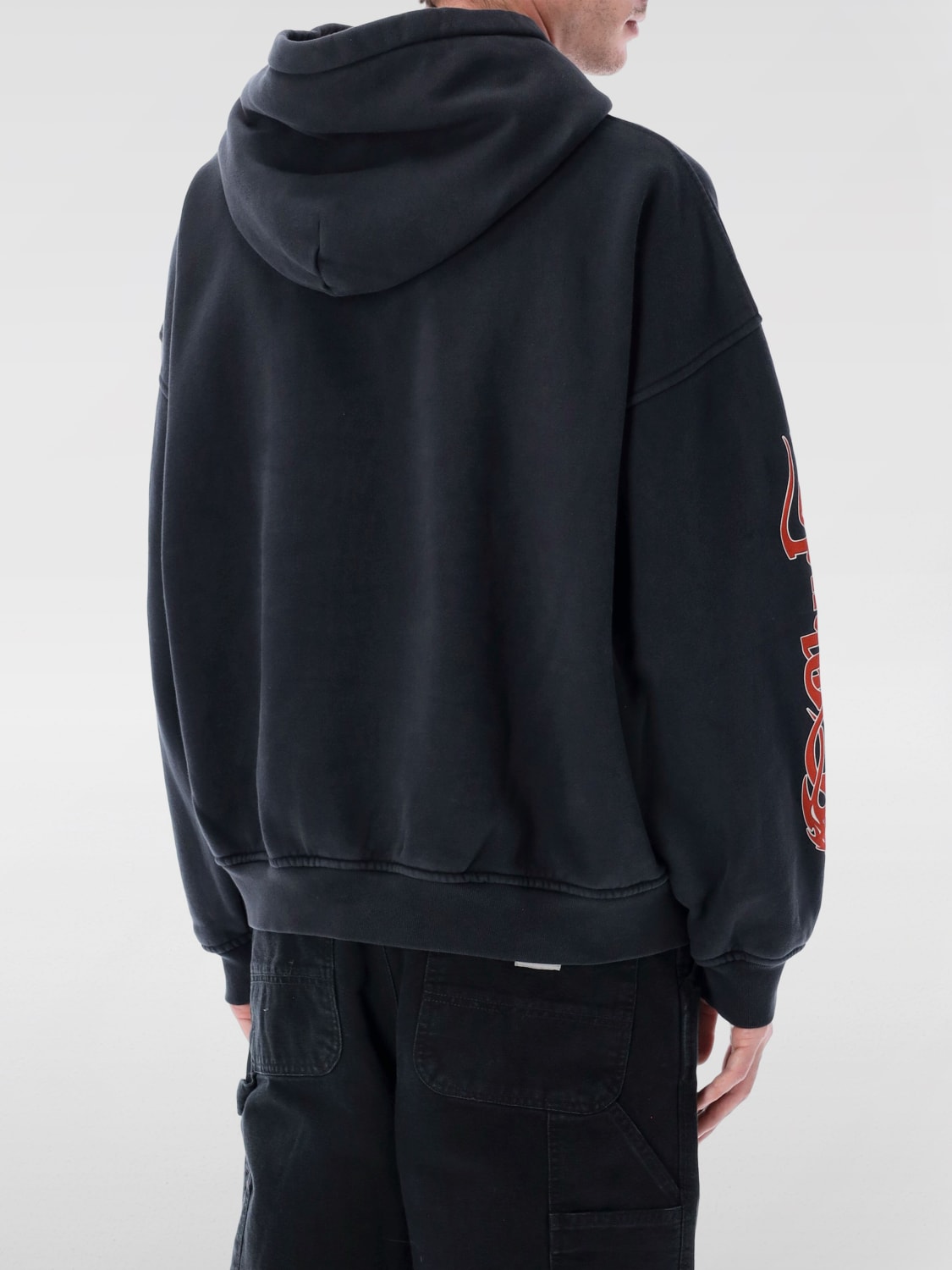 RHUDE SWEATSHIRT: Sweatshirt men Rhude, Black - Img 2
