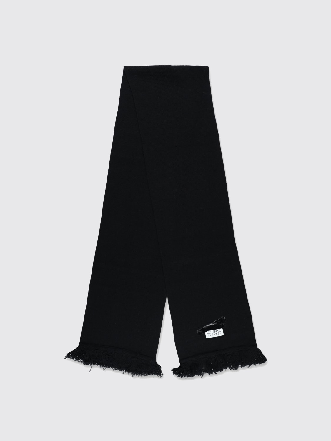 MM6 MAISON MARGIELA SCARF: Scarf woman Mm6 Maison Margiela, Black - Img 2