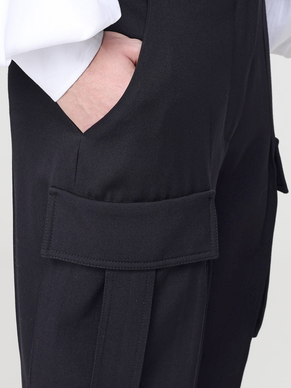 BALMAIN PANTALONES: Pantalones mujer Balmain, Negro - Img 4