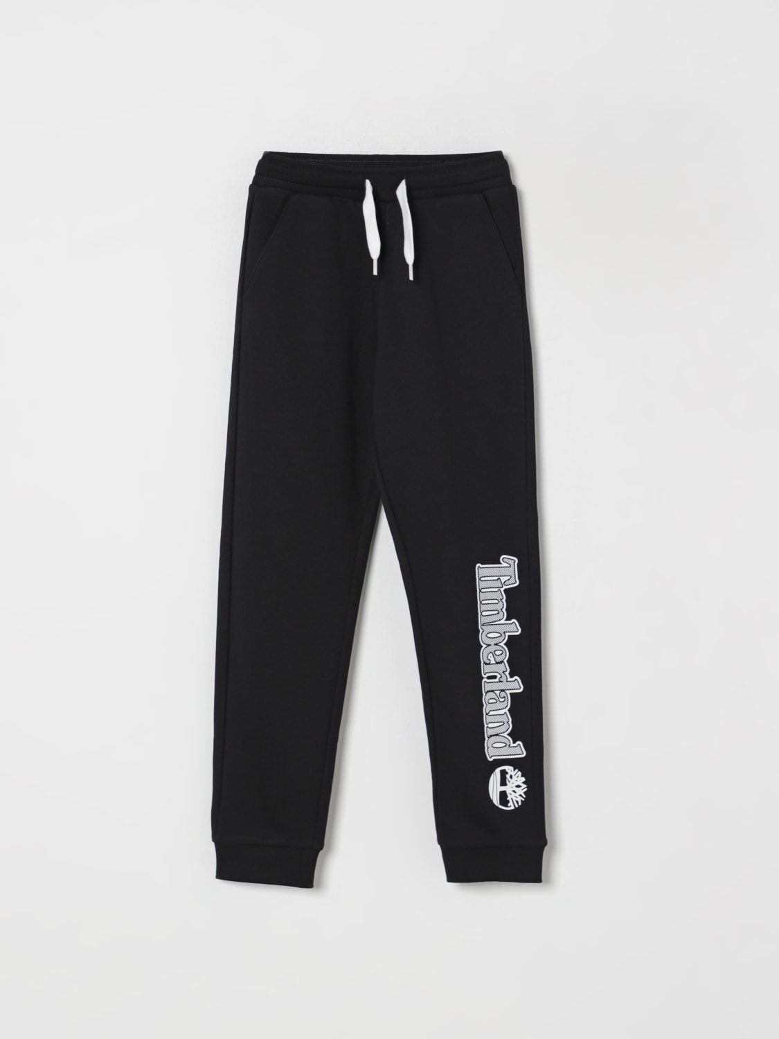 TIMBERLAND PANTS: Pants kids Timberland, Black - Img 1