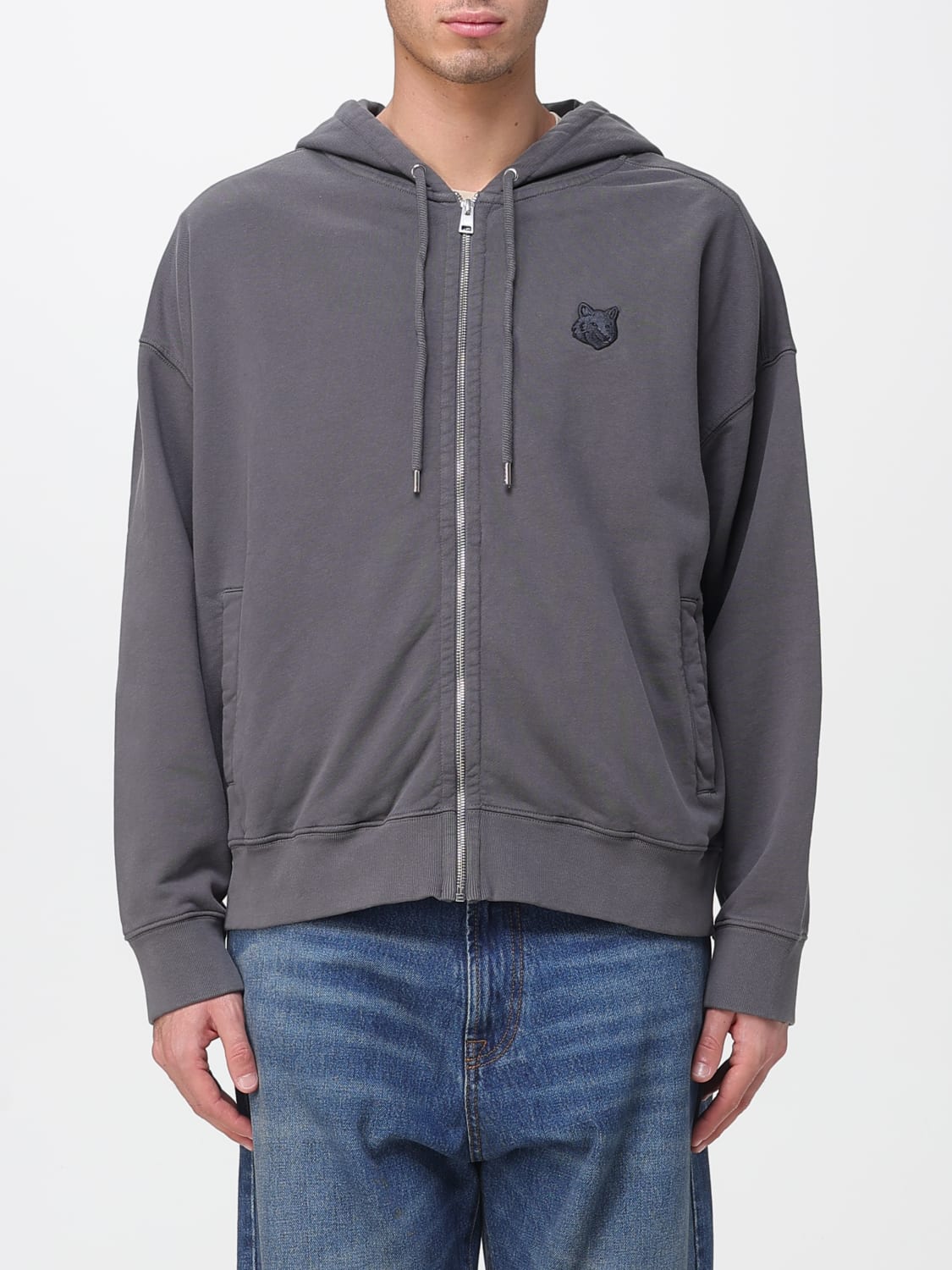 MAISON KITSUNÉ SWEATSHIRT: Sweatshirt men Maison KitsunÉ, Grey - Img 1