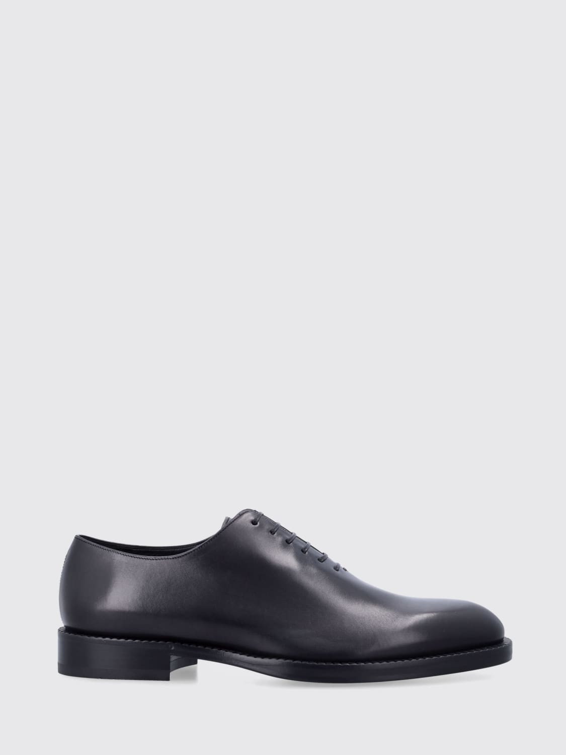 FERRAGAMO BROGUE SHOES: Brogue shoes men Ferragamo, Black - Img 1
