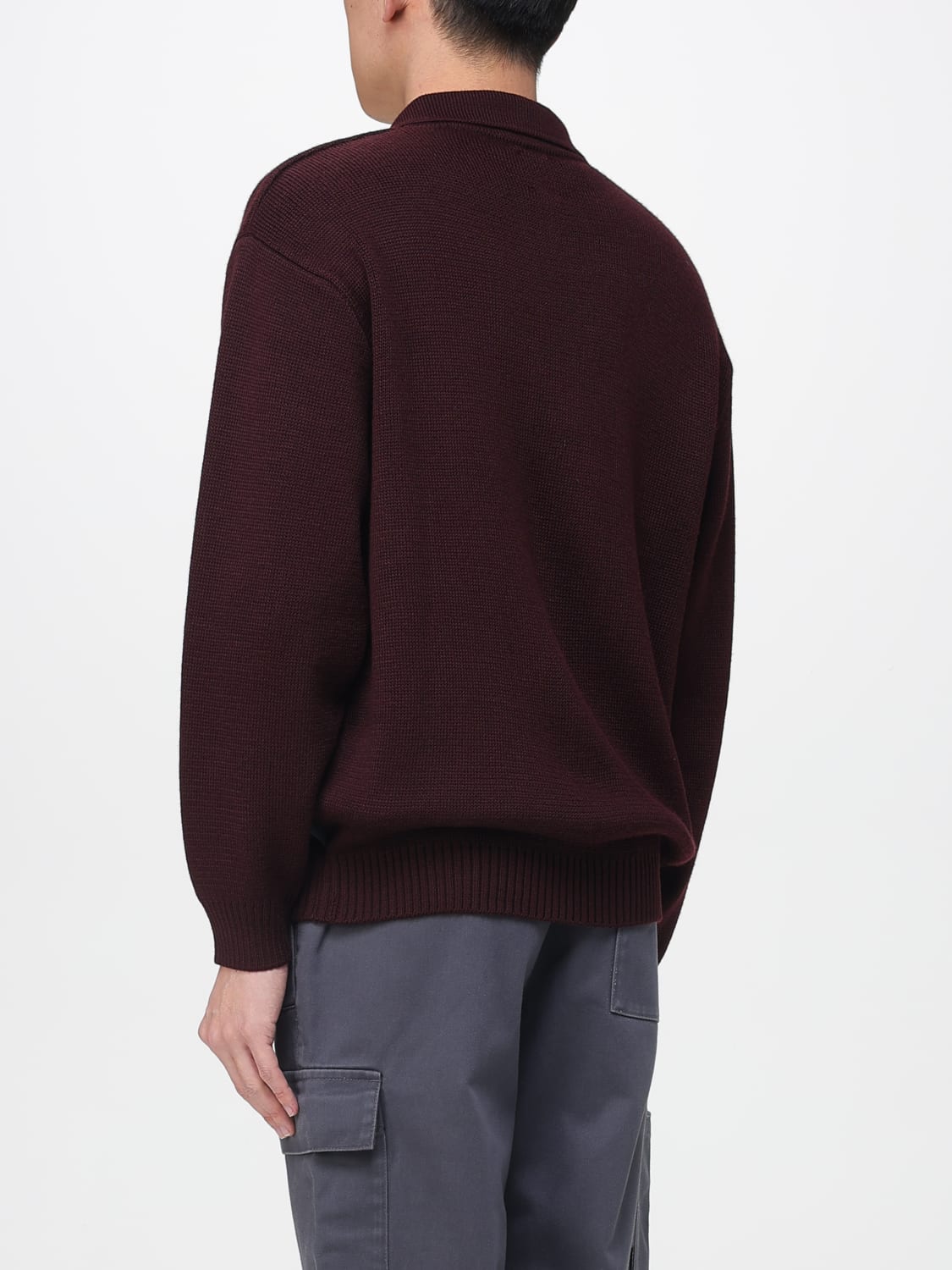 GR10K POLO SHIRT: Sweater men Gr10k, Charcoal - Img 2