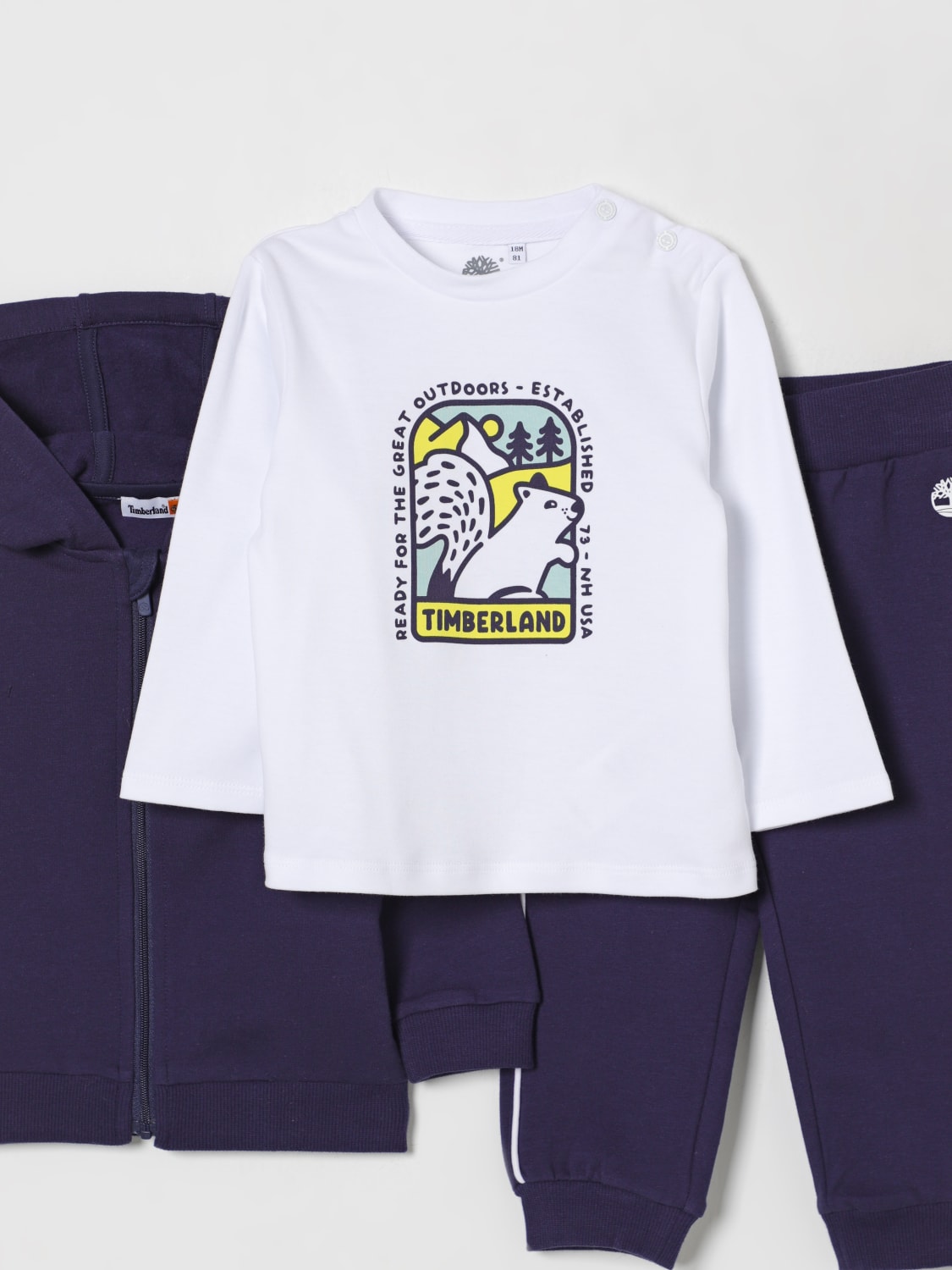 TIMBERLAND BABY-OVERALL: Baby-overall kinder Timberland, Blau - Img 3