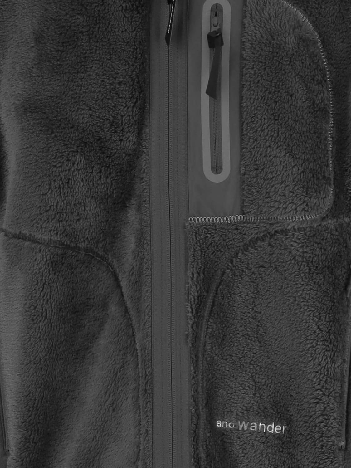 AND WANDER JACKET: Jacket men And Wander, Black - Img 3