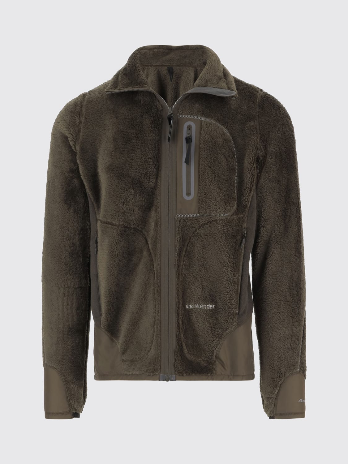 AND WANDER JACKE: Jacke herren And Wander, Kaki - Img 1