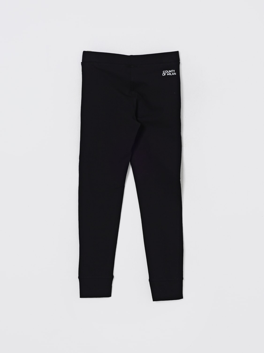 COUNTY OF MILAN PANTS: Pants kids County Of Milan, Black - Img 2