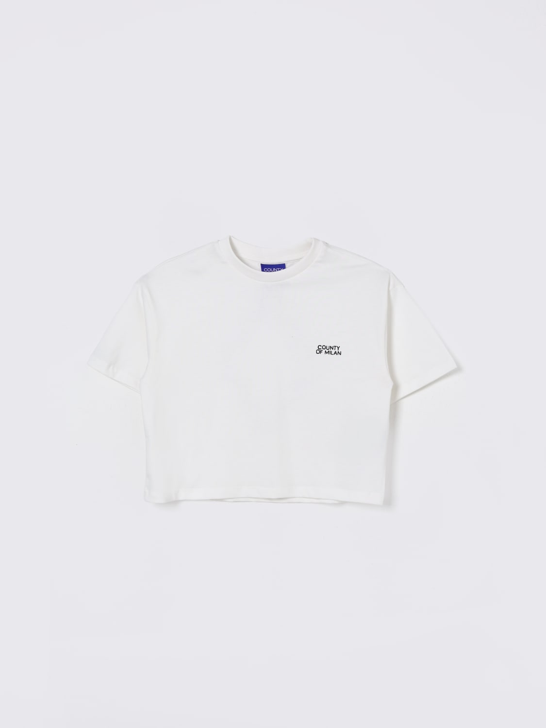 COUNTY OF MILAN T-SHIRT: T-shirt kids County Of Milan, White - Img 1