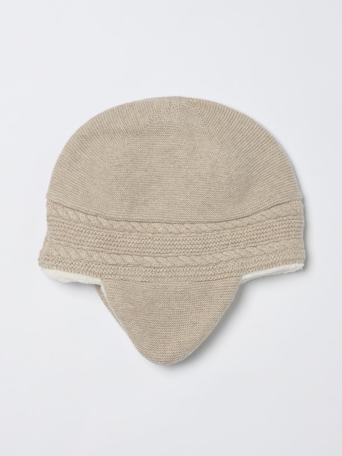 TARTINE ET CHOCOLAT MÜTZE: Mütze kinder Tartine Et Chocolat, Beige - Img 1