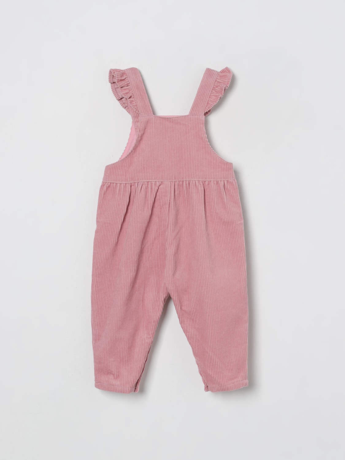 TARTINE ET CHOCOLAT TUTA: Salopette in cotone a coste Tartine Et Chocolat, Rosa - Img 2