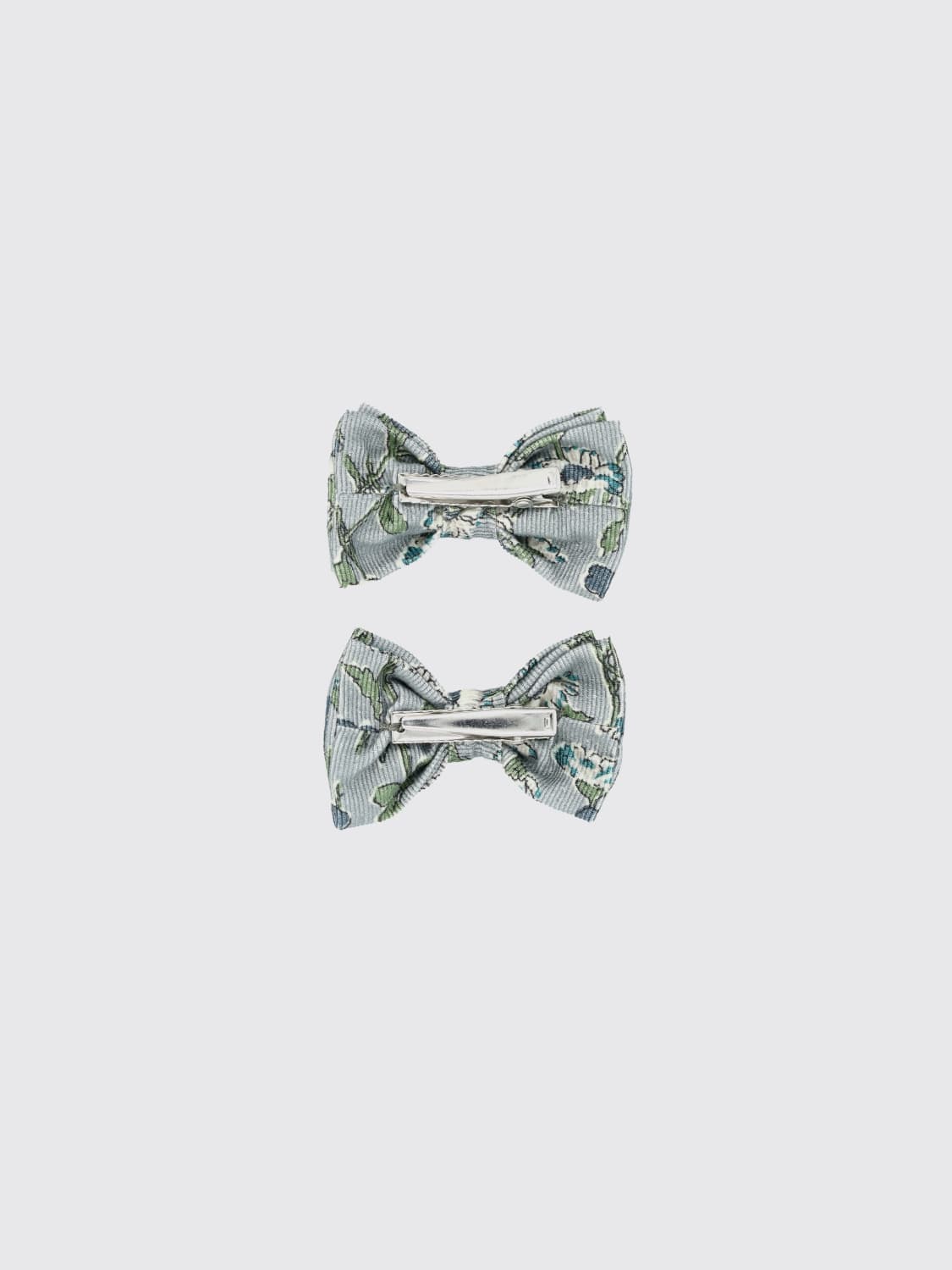 BONPOINT HAIR CLIP: Bow tie kids Bonpoint, Grey - Img 2