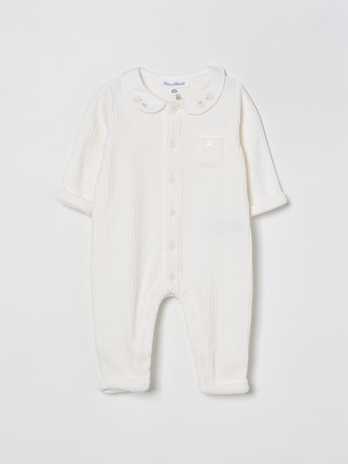 TARTINE ET CHOCOLAT COMBINAISON: Combinaison enfant Tartine Et Chocolat, Blanc - Img 1