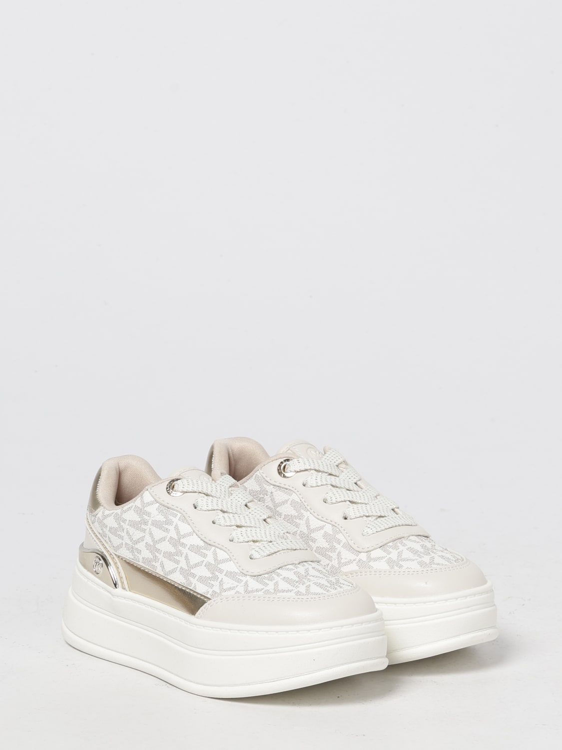 MICHAEL KORS BASKETS: Chaussures enfant Michael Kors, Beige - Img 2