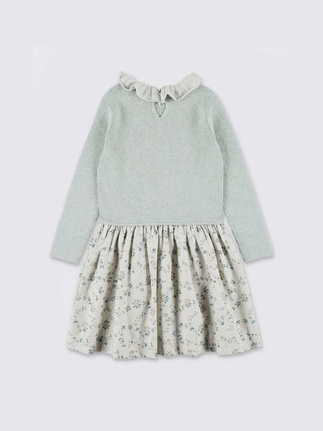 BONPOINT ROBE: Robe enfant Bonpoint, Vert - Img 2