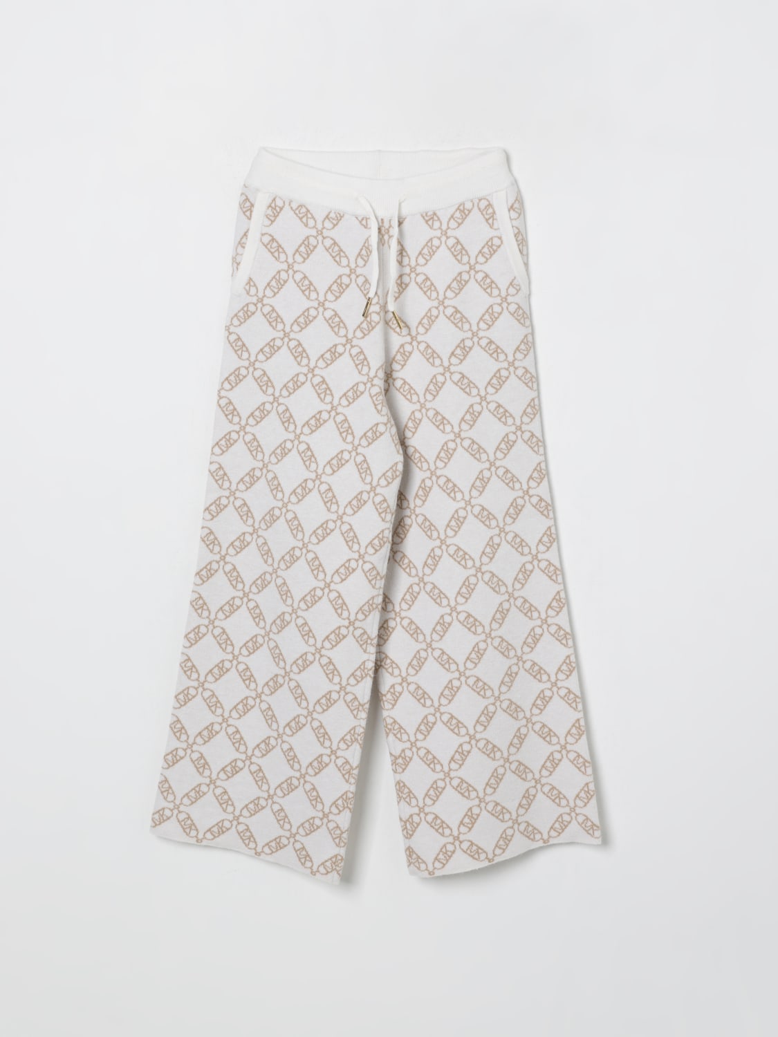 MICHAEL KORS PANTS: Pants kids Michael Kors, Beige - Img 1