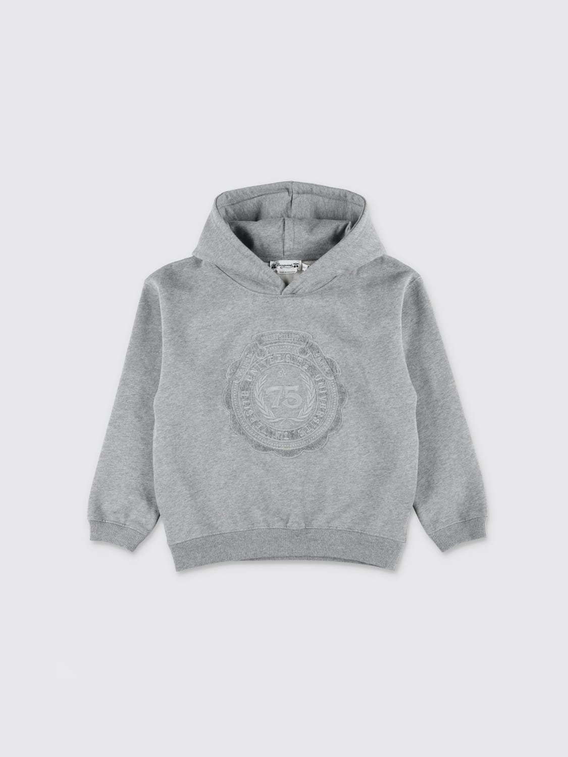 BONPOINT SWEATER: Sweater kids Bonpoint, Grey - Img 1