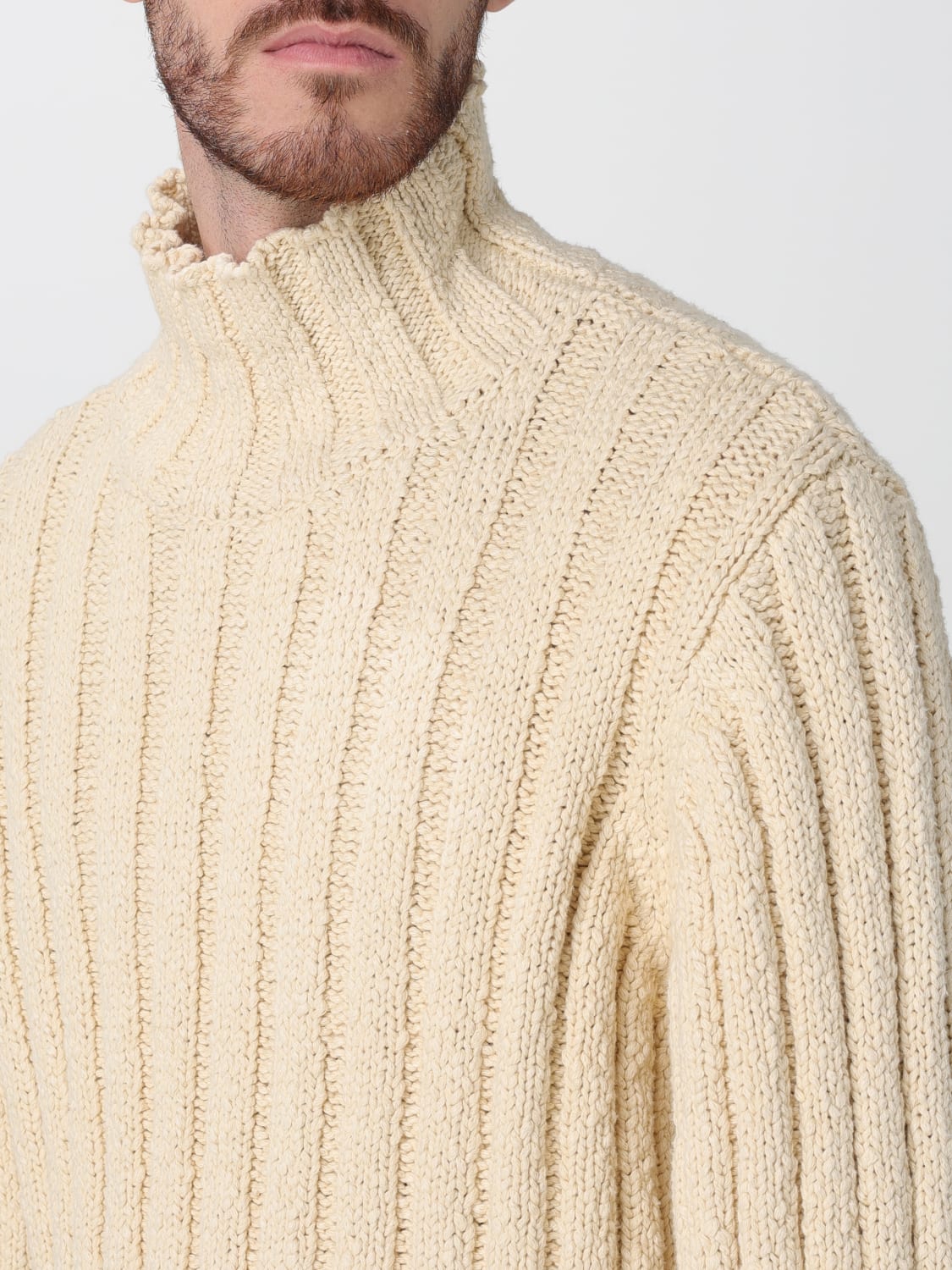 SÉFR SWEATER: Sweater men SÉfr, Cream - Img 3