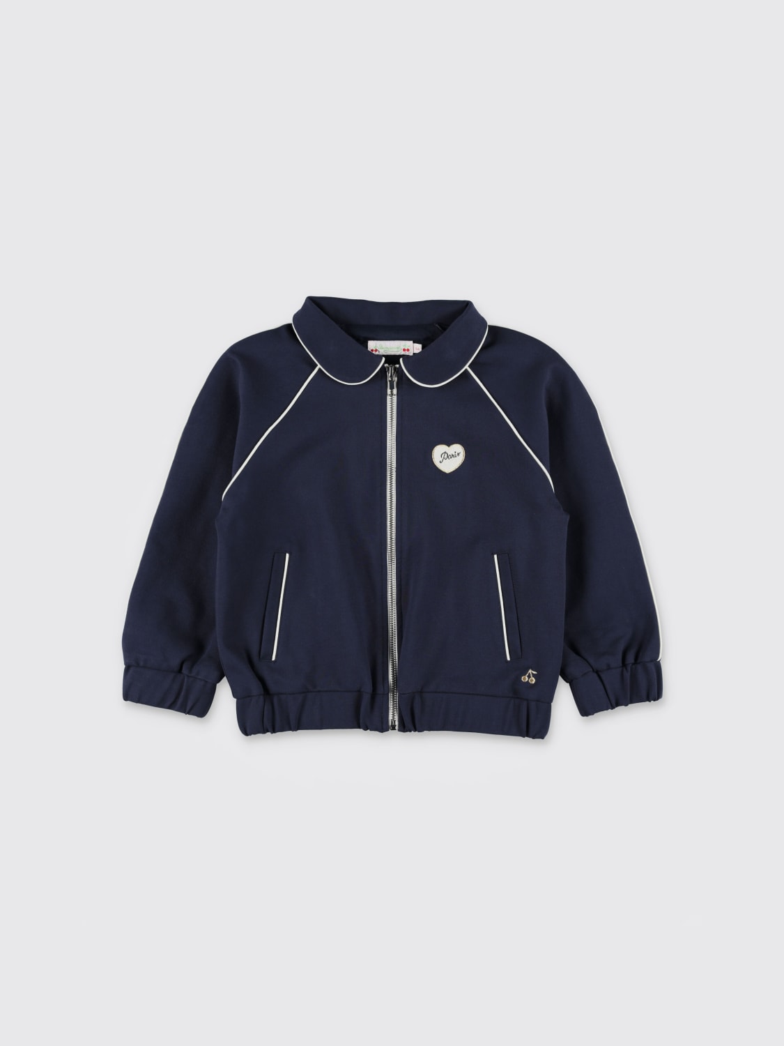 BONPOINT JACKET: Blazer kids Bonpoint, Navy - Img 1