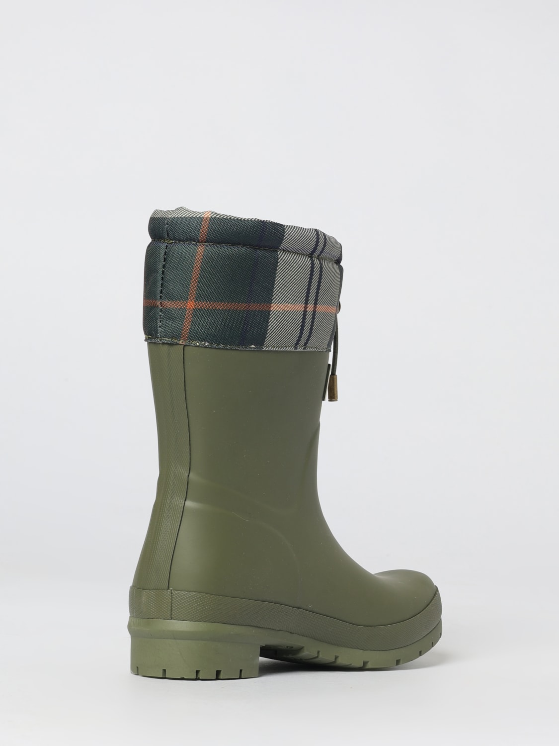 BARBOUR BOOTS: Flat ankle boot woman Barbour, Green - Img 3