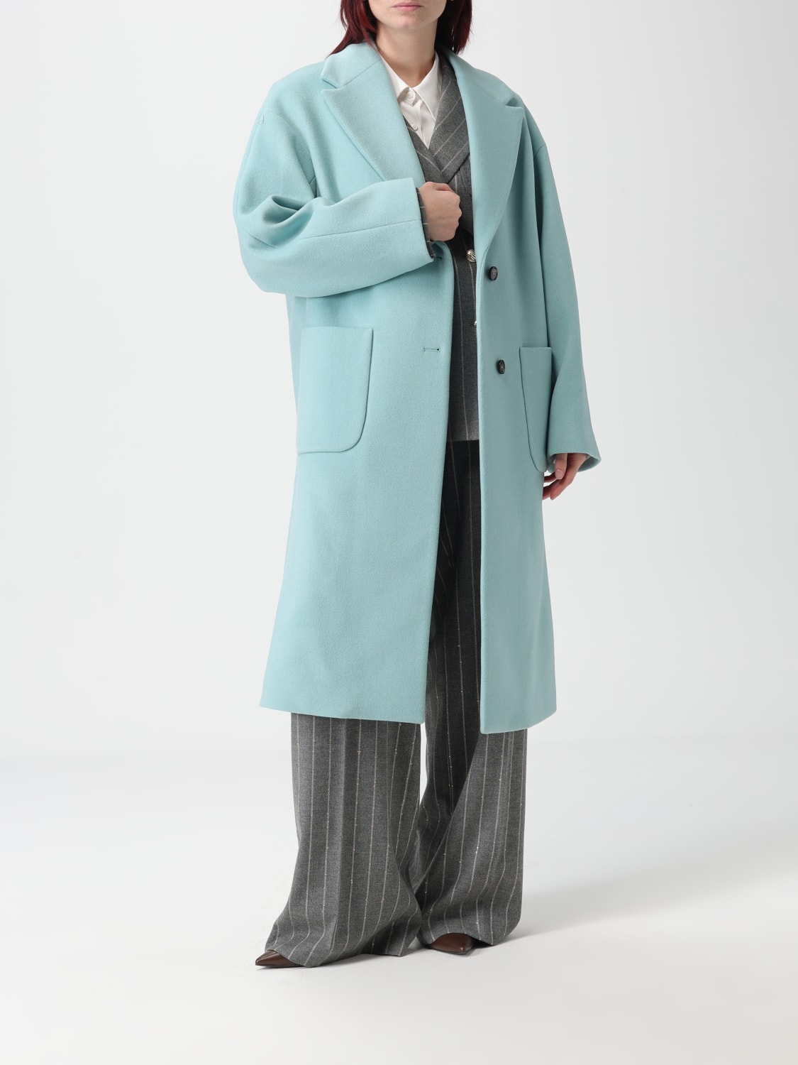 MANUEL RITZ TROUSERS: Trousers woman Manuel Ritz, Grey - Img 2